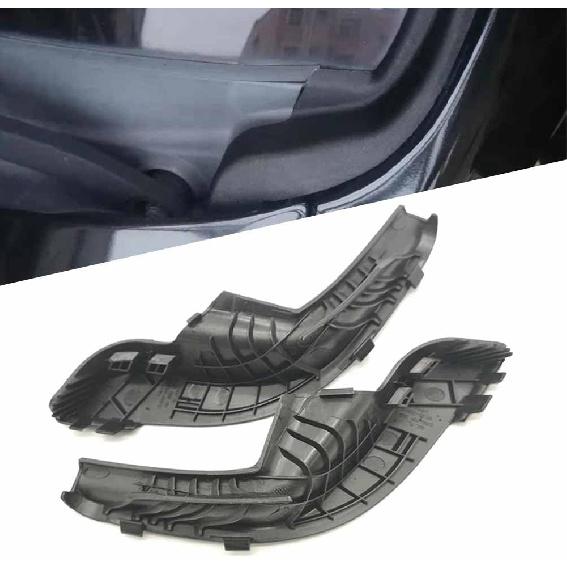 Auto Frontscheibenwischer Seitenabdeckung Verlängerungen Verkleidungen Links/Rechts 1 Paar für Hyundai Elantra HD 2006 2007 2008 2009 2010