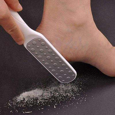 1pc Foot Care Tool Double-Sided Stainless Steel Footplate for Feet, Dead Skin Removal & Callus Peeling