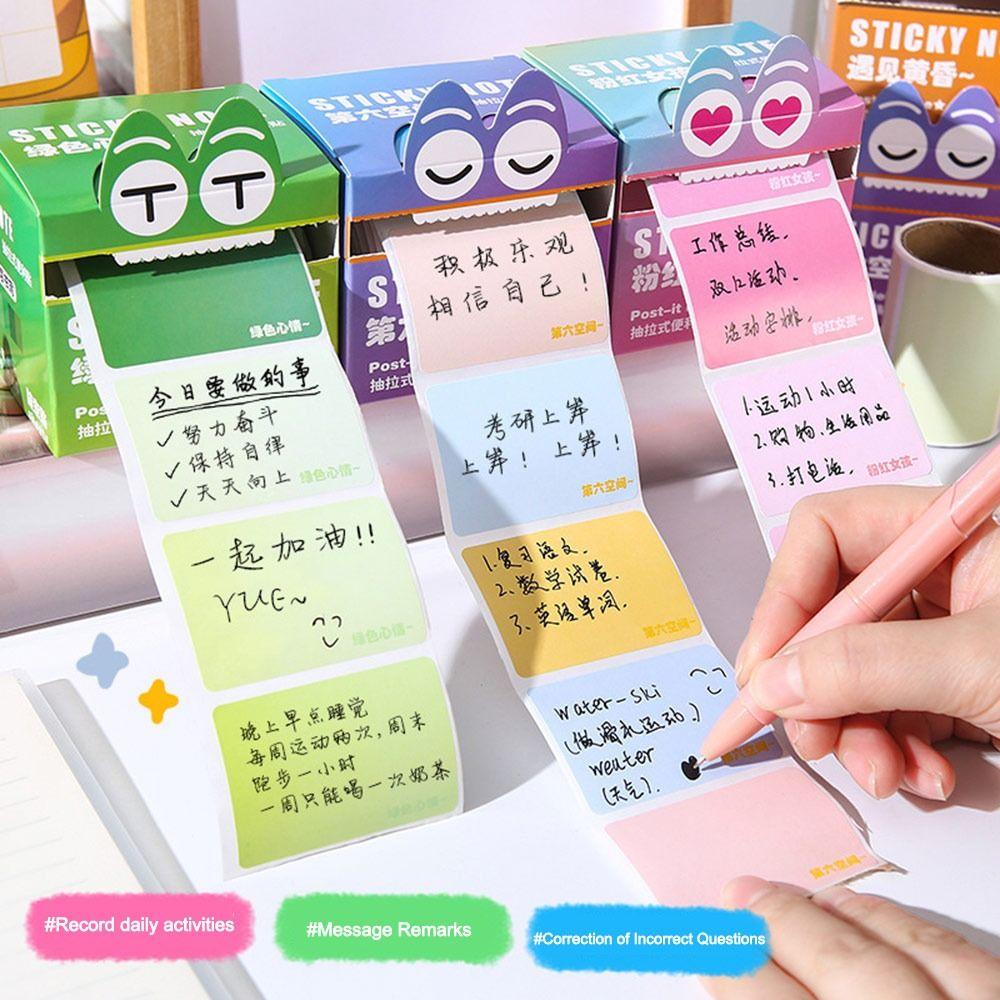 Cartoon Memo Pad Paper Pull Out Design Planner Schedule Stickers  Office School Supplies