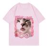 Funny Meme Cat Face Graphic Tshirts Unisex Women Casual Vintage T Shirts Unisexs Oversized Tshirts Cats Lovers Gifts Tops