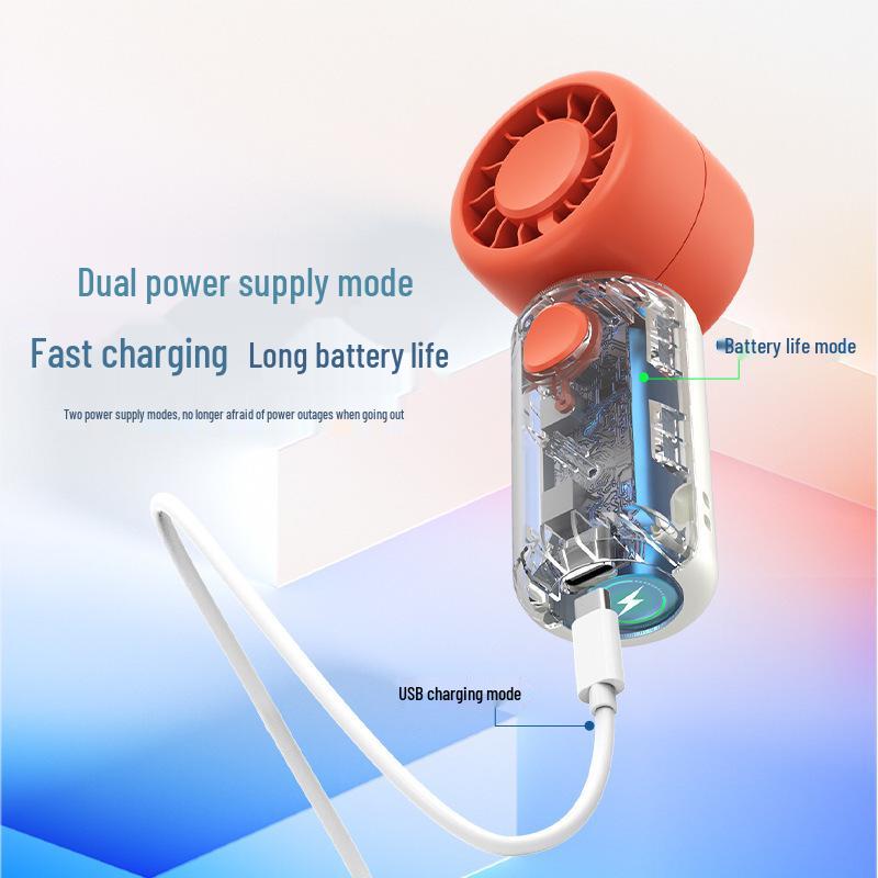 N11 Cute Portable USB Fan: Long Battery Life & Strong Wind