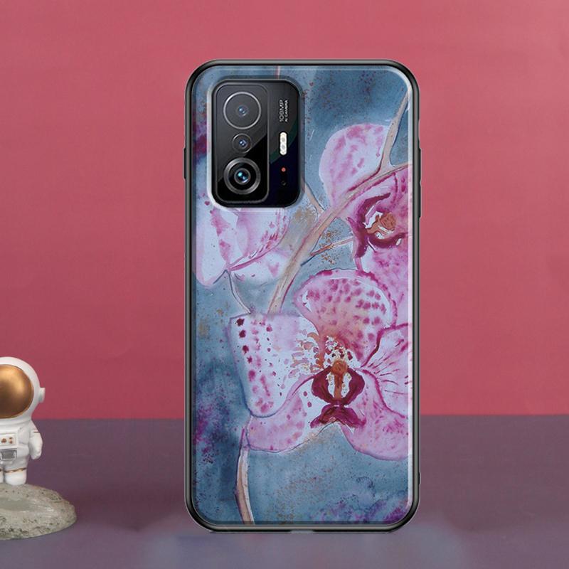 

Красочные цветы орхидеи для POCO X5 X3 F5 Pro X4 F4 GT M5s C40 F3, чехол для Xiaomi 13 Lite 12 11T 12T Pro 12X, чехол POCO X3 Pro