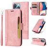 Flip Leather Magnetic Phone Case For Iphone 14 13 12 11 Pro Max X Xs Xr Max 7 8 Plus Se 2 3 Mini Wallet Multi Card Cover Coque