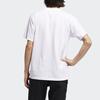 adidas Originals Trefoil City That Never Sleeps Logo Print Short Sleeve T-Shirt Men Tops White EC7348
