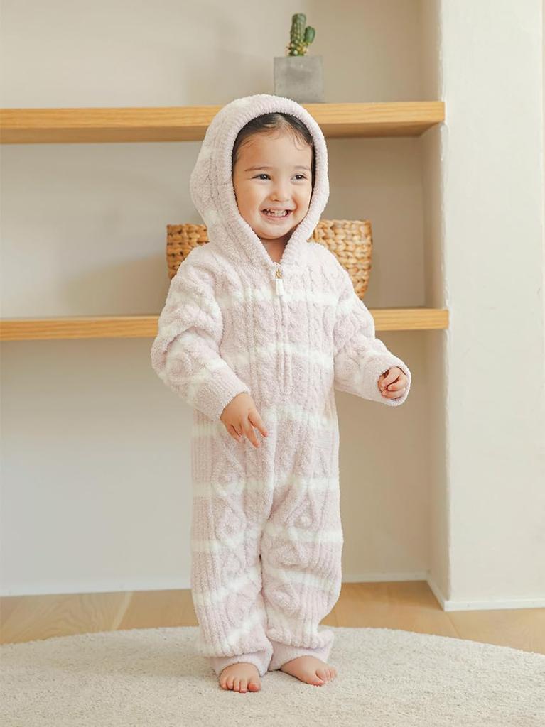 Gelato Pique BABY Baby Moco Ran Border Romper PBNO245418 PNK 70