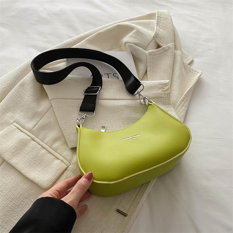 Trendy Street Style Pu Crossbody Bag Women's Fashionable Shoulder Bag
