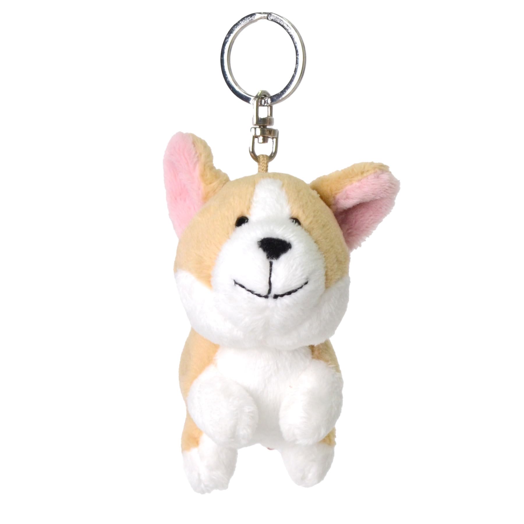 

Niki Corgi W7 x D10 x H11cm Keychain, 10cm, Kids, белый
