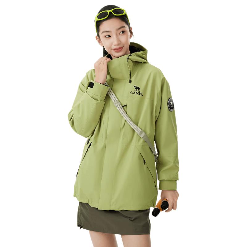 Camel Unisex 3-in-1 Outdoor Waterproof Windproof Fleece Hiking Jacket XXXL