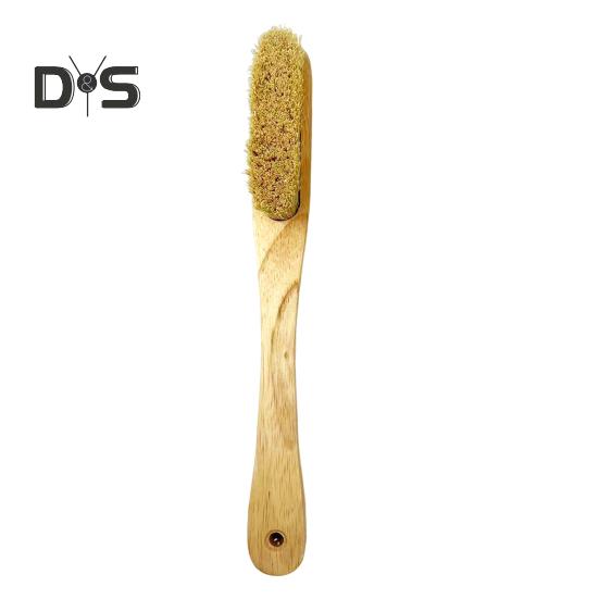 

Щетка для скалолазания с деревянной длинной ручкой, густая щетина кабана, портативный инструмент для чистки щетки для скалолазания в помещении и на открытом воздухе A