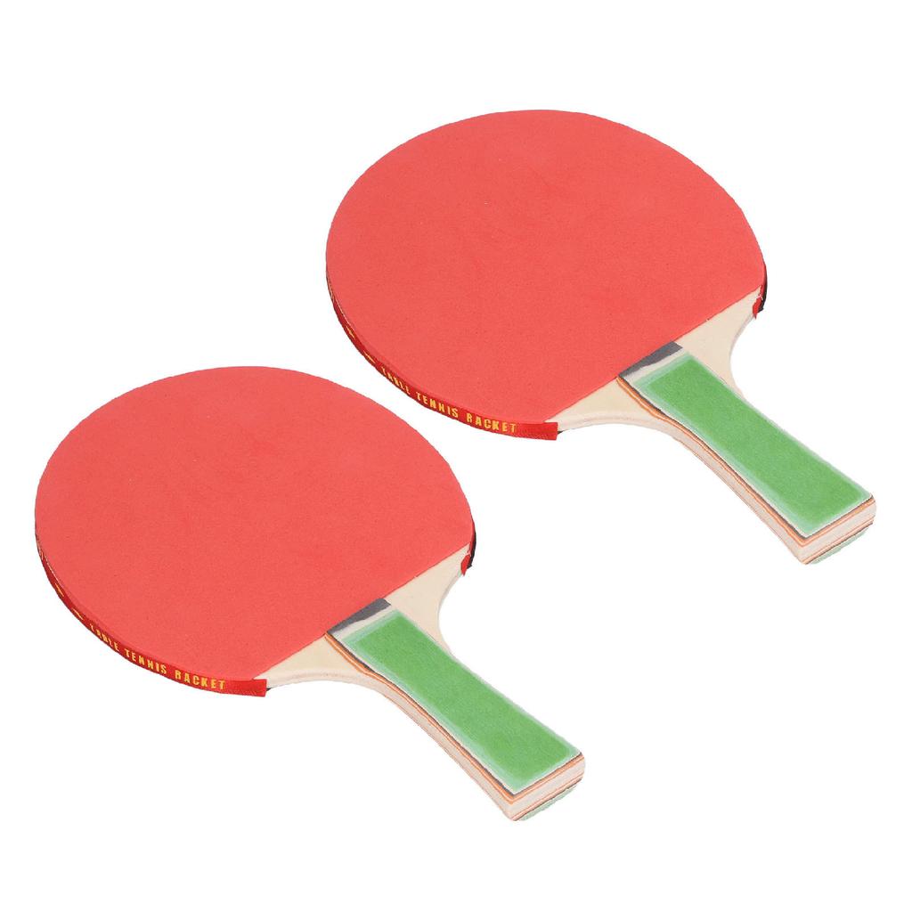 2er Set Tischtennisbälle Schläger Tischtennisschläger Tischtennis Set mit Schlägern Bällen