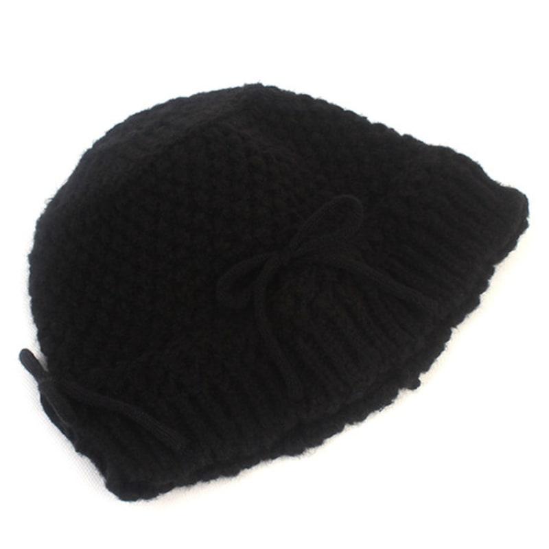 

Универсальная химия Лента Черная Вязаная Глубокая Шапка-бини FREE