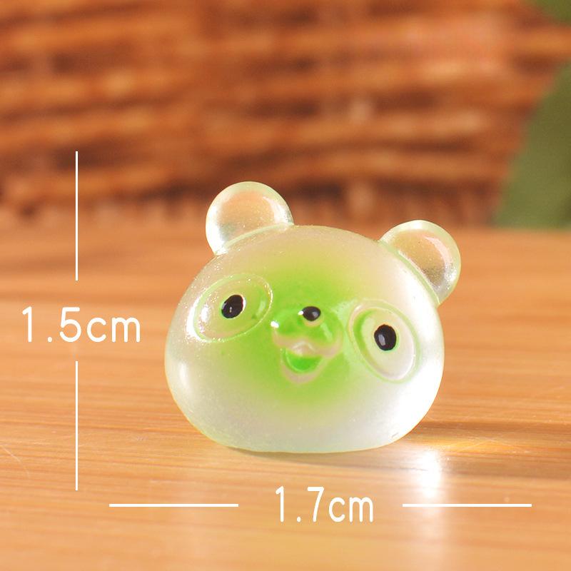 Micro-landscape Small Animals: TangyuanCapybaras Dogs Rabbits Sheep PigsBears and Small Table Ornaments