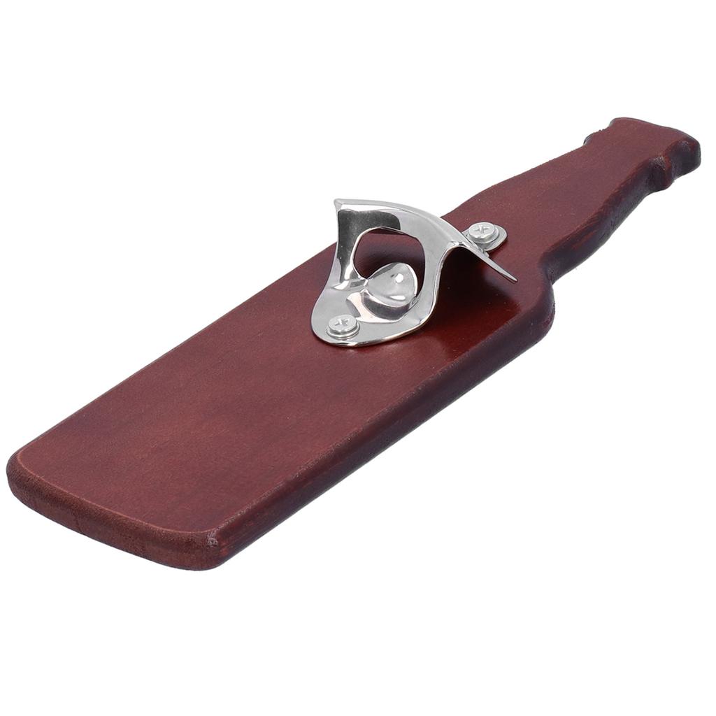 Bottle Opener Composite Wood Powerful Magnet Convenient Collection of Wine Bottle Lid Bottle Shape Beer Bottle Opener