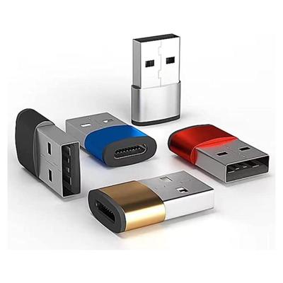 GIMIRO USB-C-Buchse auf USB-Stecker-Adapter, Typ-C-auf-USB-A-Ladekabel-Adapter für Telefon