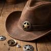 Kleine Größe Vintage Metall Concho Sterne Ausgestanzt DIY Lederhandwerk Conchos Geldbörse Dekoration