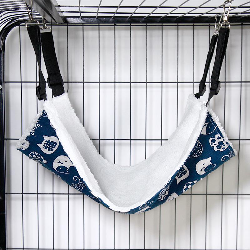 

Миюче двостороннє дихаюче ліжко-гамак для котів на літо Small