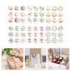 90 Counts Eid Mubarak Wrapping Sticker 40mm Round Wrapping Label for Laptops Phone Case Seal Envelope Card Decoration