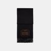 Embroidered Patch Cashmere Muffler Black