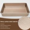 Cake Baking Pan Non-Stick Oven Baking Pan Non-Stick Cookie Bread Bakery Rectangle Sheet Tray DIY Kitchen Chef Bakeware