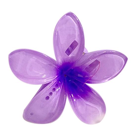 Letní dráp Přechod Barva Květ Tvar Spona do vlasů Protiskluzové Zuby Pevné sevření Zadní Spona do vlasů Každodenní nošení