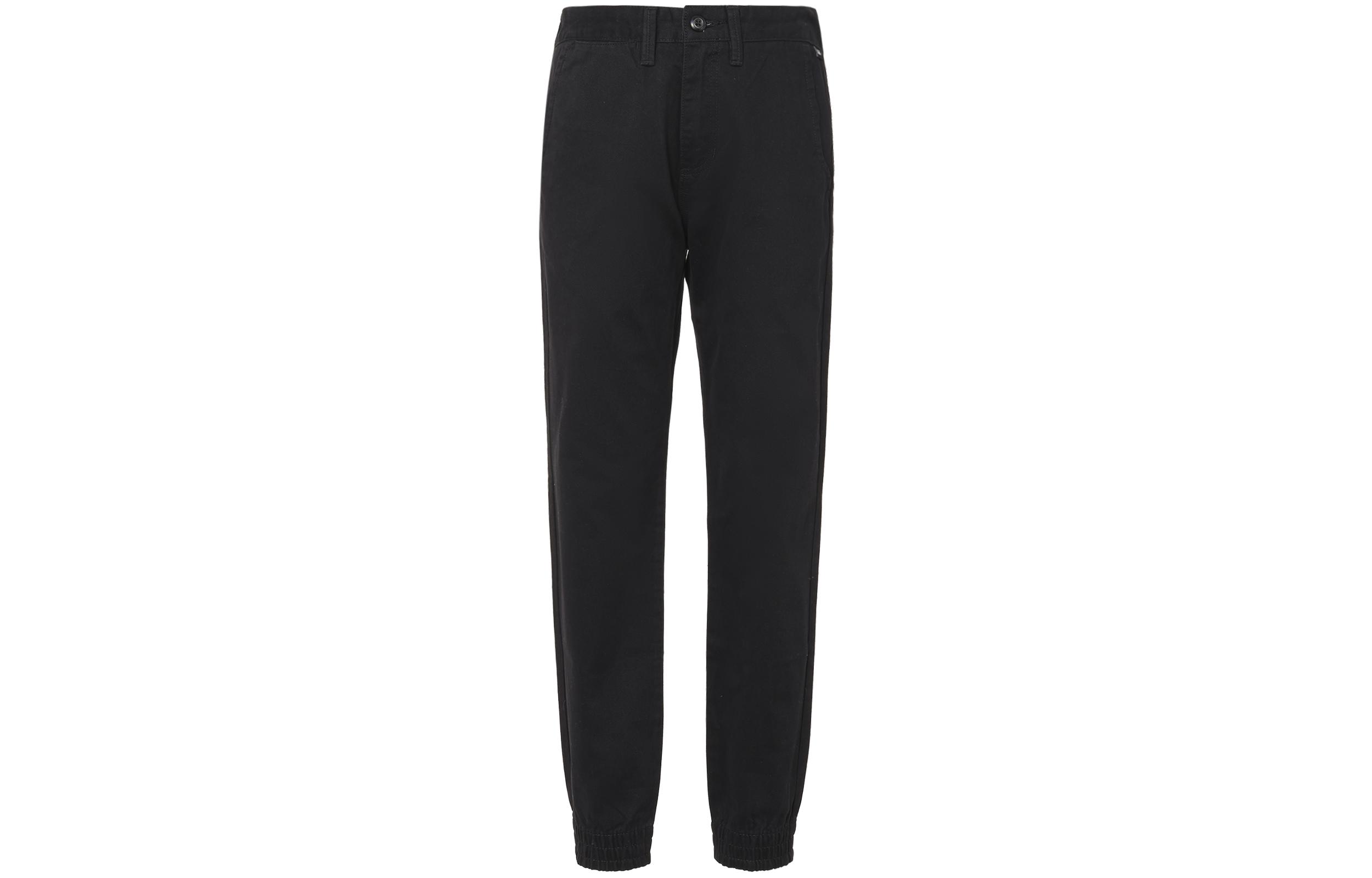 Vans Casual Pants Unisex Moderate Cuffed Pants VN0A3145BLK 28