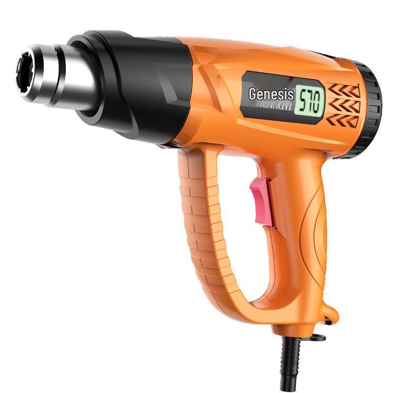 CHUANGYI High-Power Digital Display Heat Gun for Industrial Tile Grout Heating & Film Application
