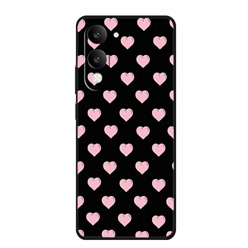3D Emboss Case For Vivo iQOO Z10 Lite Phone Case Coque Flowers Silicone Soft Back Cover For Vivo Y29S Y29T Y19s GT 5G Case Funda