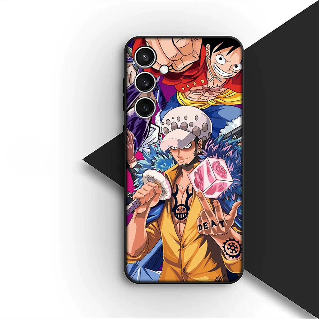 Cover for Motorola Moto G86 G57 E14 E15 G14 G34 G67 G84 G24 A54 G15 Power E22 Phone Case Trafalgar Law One Luffys P-Pieces
