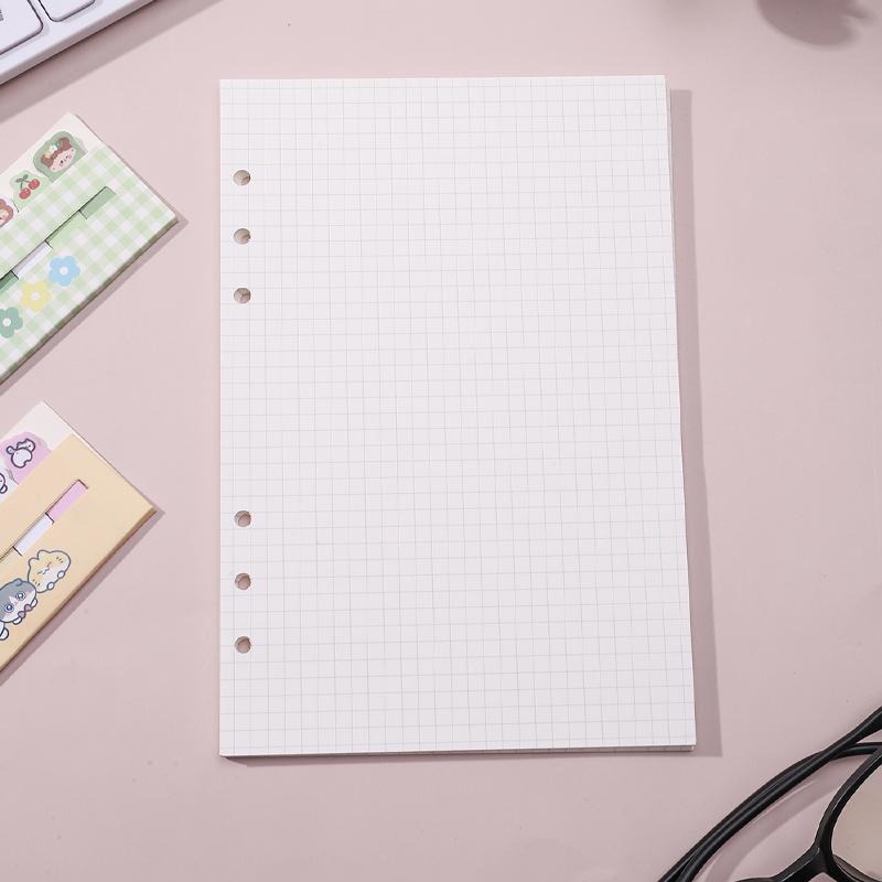 

Запасной блок для блокнота формата А5 с отрывными листами, 45 листов, спиральный переплет, индексная бумага, внутренняя страница, сетка в точку, пустая канцелярия