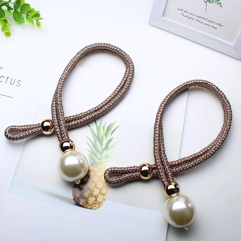 Curtain Strap Pair Set Simple Modern Bedroom Living Room Storage Curtain Strap Strap Rope Strap Strap Rope Universal code
