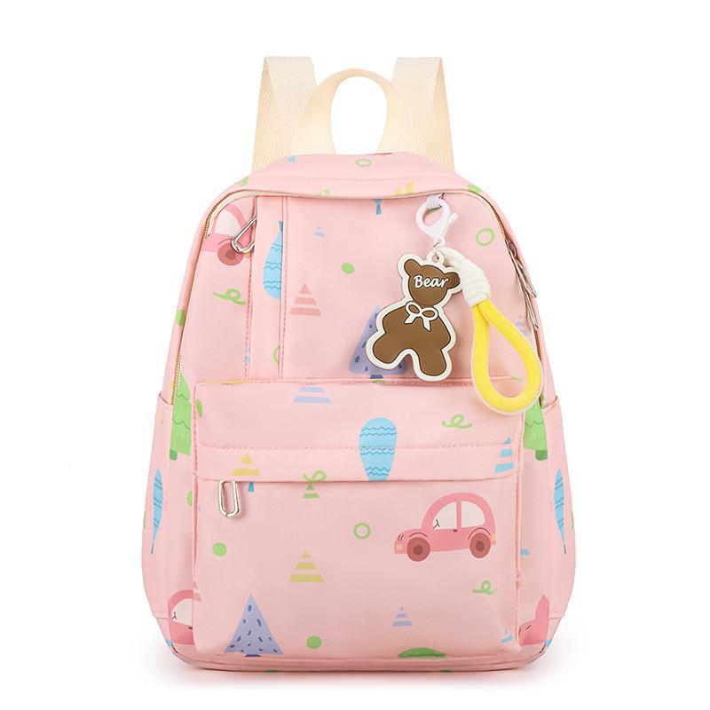 

Adorable Cartoon Printed Kids Backpack For Boys And Girls With Lightweight Oxford Fabric Design