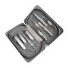 SEESOO 9-teiliges tragbares Nagelknipser-Set