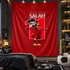 Wandtapijt Mohamed Salah Print Doek voor Woonkamer Slaapkamer Huisdecoratie