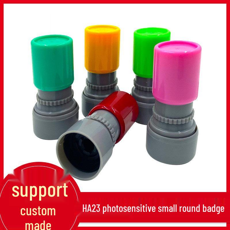 

Customized HA23 Colorful Photosensitive Badge Shell with Teacher Comments & Rewards Ocean Green