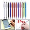 5pcs 2 In 1 Touch Screen Stylus Pen+Ballpoint Pen Tablet Smartphone Useful Design P  for Pad Smart Phone Stylus Pen for Ipad