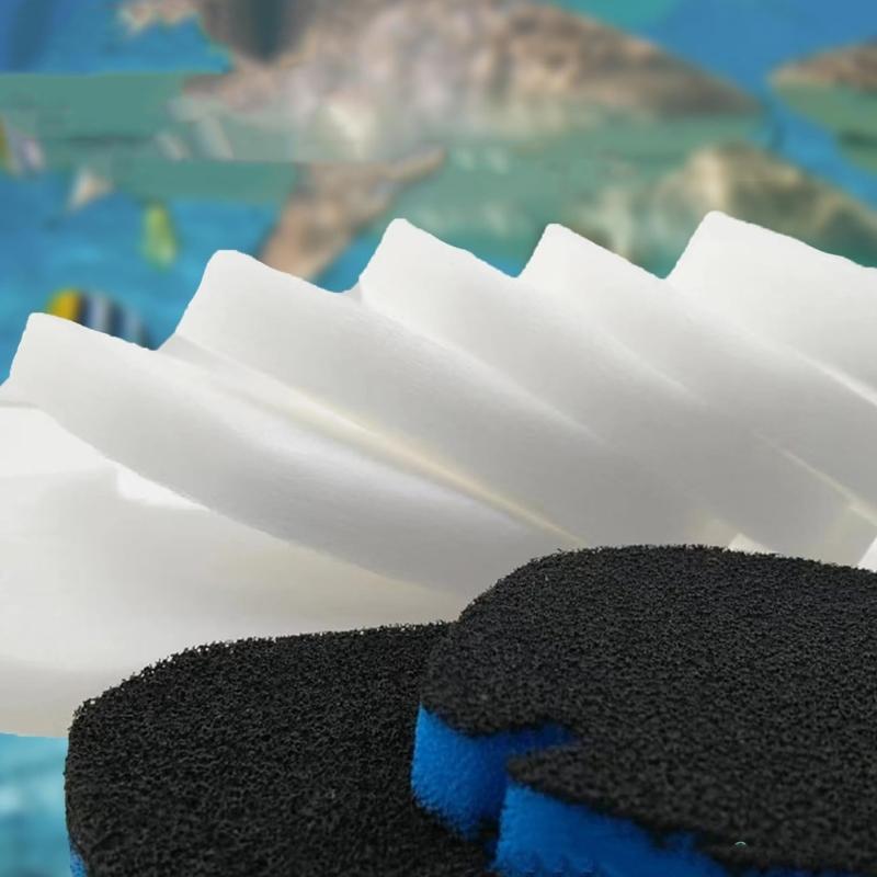 Premium Aquarium Filter Pad Replacement Filter Cartridge for 172/225/265GPH Canister Filters High Density Sponge Media
