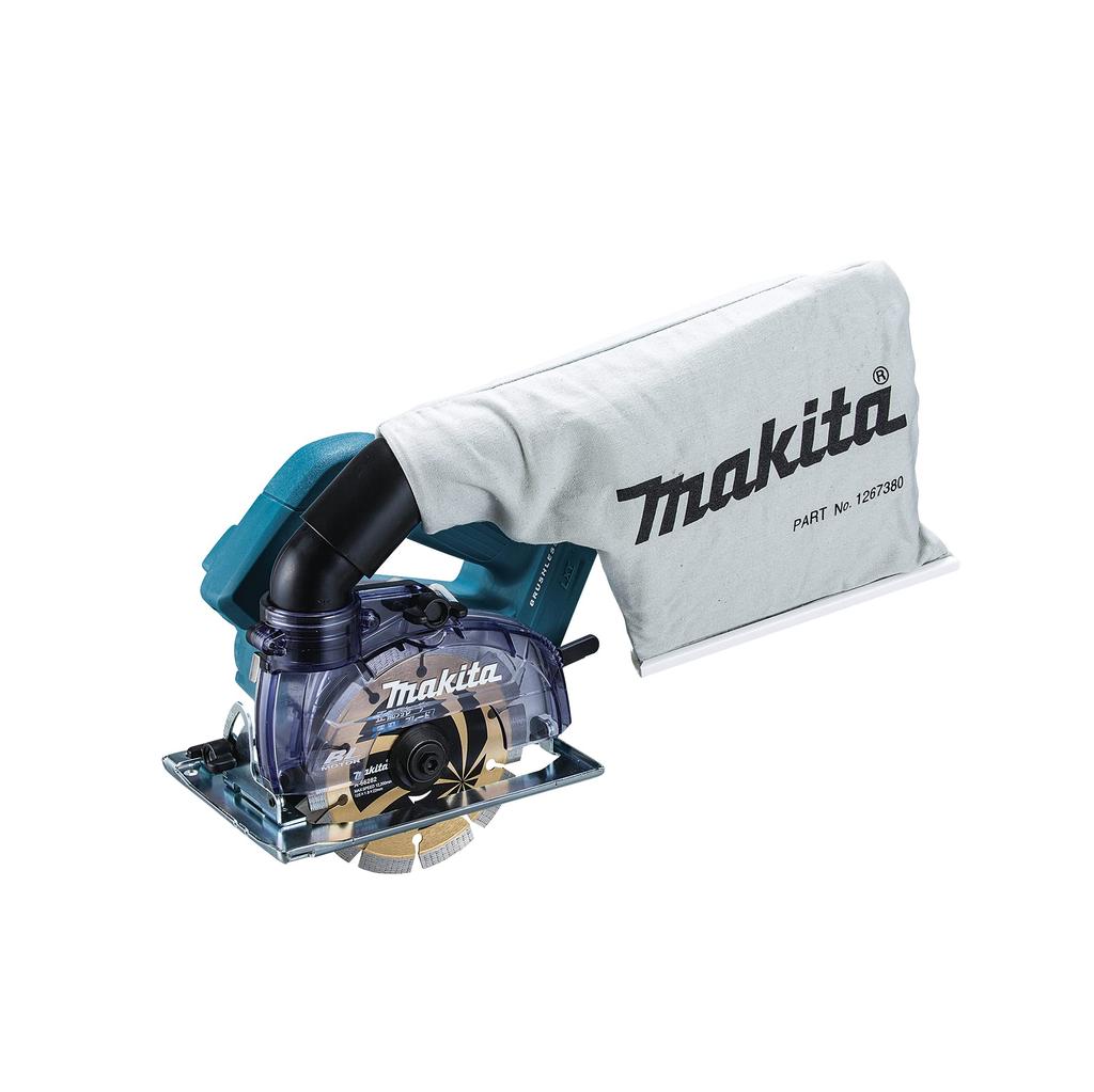 Makita CC500DZ 125mm Cordless Dust 18V and Case Sold Cutter, (Battery, Charger, Separately)