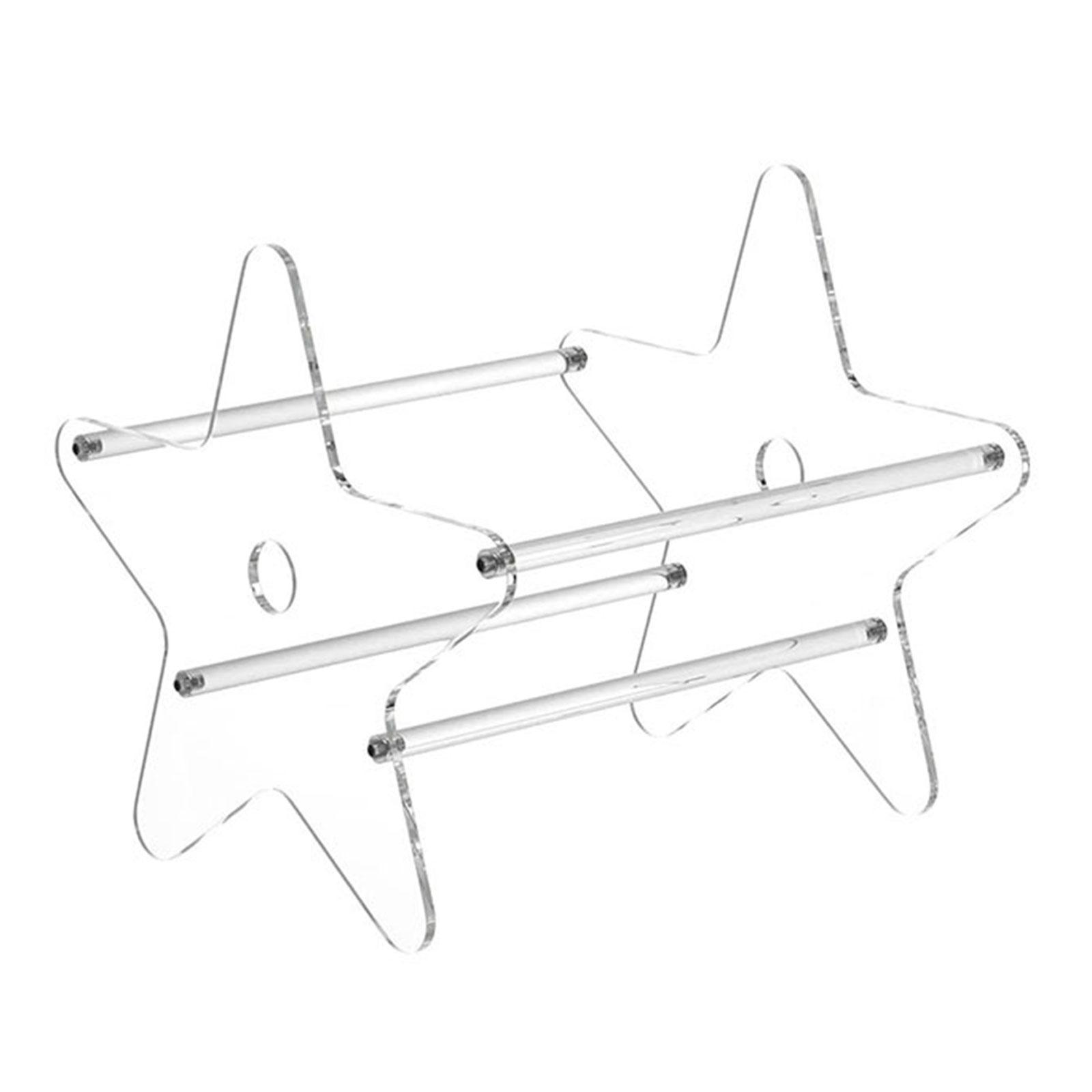 

Прочная прозрачная акриловая полка для хранения пластинок, многофункциональная подставка-держатель, портативный органайзер для книг, файлов и многого другого