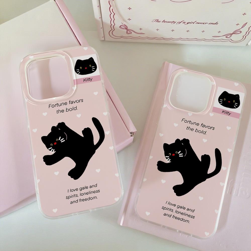 Painted Phone Case for iPhone 12 13 15 16 iPhone 16 12 13 14 15 Pro  14 15 16 Pro Max Coverage Shockproof Anti-Fingerprint Fresh Style Protective Case