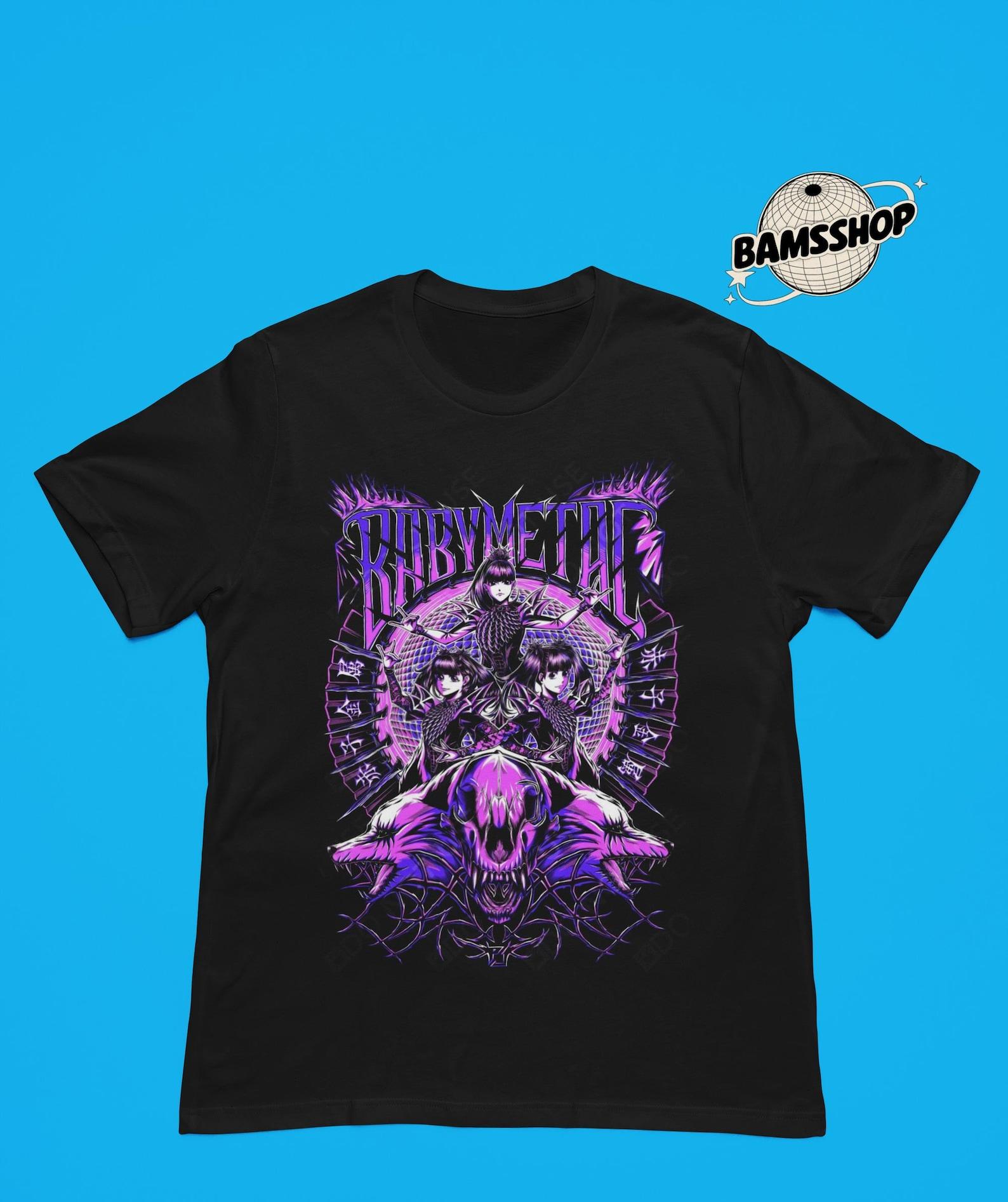 BABYMETAL T-Shirt - Metal Music Shirt - Metal Forth Album - Tee Merch - Unisex Rocker Clothing L