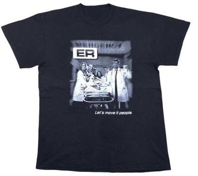 Vintage ER Notaufnahme TV T-Shirt Unisex Alle Größen S Bis 5XL BL2.1149 Unisex T-Shirt