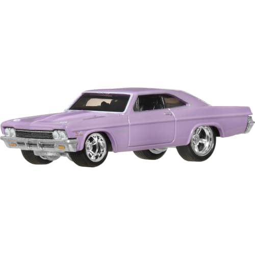 

Hot Wheels Форсаж 1966 Chevy Impala Модель автомобиля, Фиолетовый, JBL95, Возраст 3+