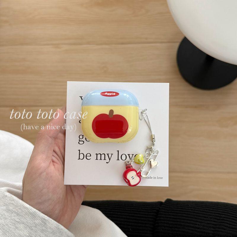 

Applicable to Apple 2 Generation Bluetooth Headset Shell Airpods3 Generation New Protective Case Airpodspro2 Niche Pendant Shatter-resistant Shell Apple Airpods Pro Shell + pin stereo Apple Pendant