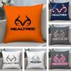 Cool RRealtree Cushion Cover Pillowcase Ultra Soft Skin Friendly Fabric Cloud Like Comfort  Concealed Zipper