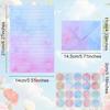 Stationary Paper and Envelopes Set,30Pcs Cute Letter Writing Stationery & 15PCS Envelopes Stationary Set for Writing Letters for Invitations Gifts