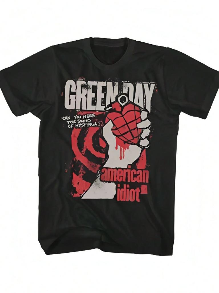 unisex's American Hysteria T-Shirt Black Official Licensed Merchandise_1oi