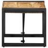 VidaXL Coffee Table 40x40x35 Cm Solid Raw Mango Wood, Side Table, Living Room Table, Accent Table, End Table, 4016682