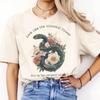 Vintage Look Wie die Unschuldige Blume Aber Sei die Schlange Unter Shakespeare Komfort Unisex T-Shirt Fantasy Lustiges Shirt Streetwear