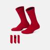 NIKE Youth CW6063 Quick-Dry Mid-Calf Basketball Socks (3 Pairs)