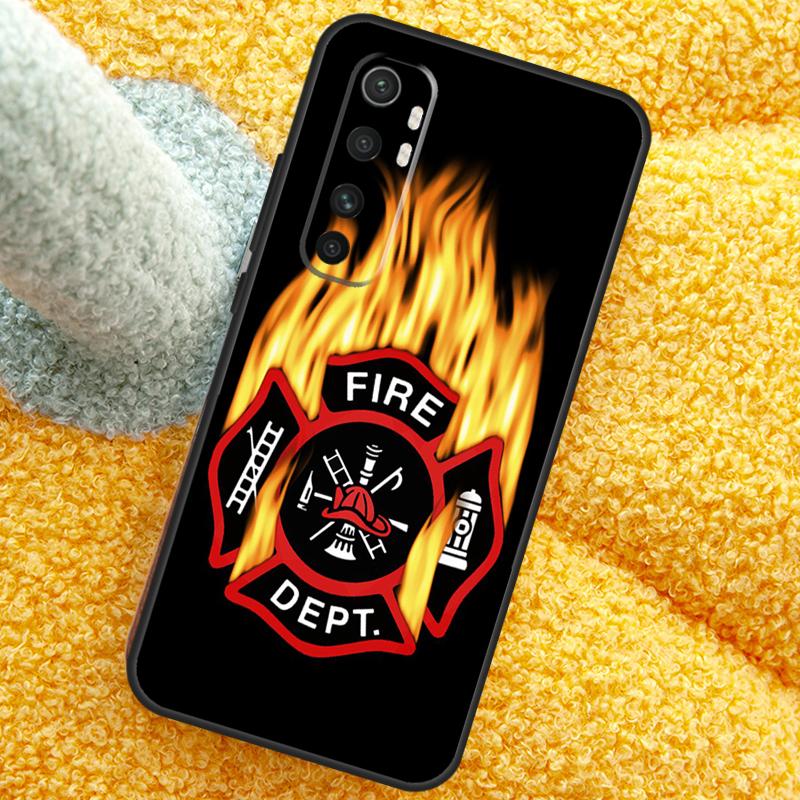 Firefighter Heroes Fireman Case For Xiaomi 17 Pro Max 13 14 15 Ultra 13T 14T 15T Cover For POCO X7 X5 X6 F5 F6 F7 F8 Pro